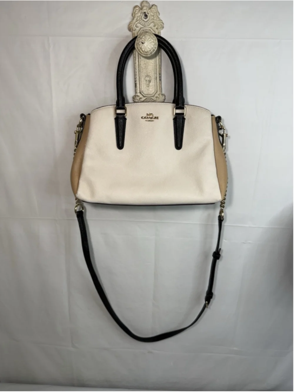 Coach mini SAGE CARRYALL IN COLORBLOCK F73712 Crossbody Hobo Bag